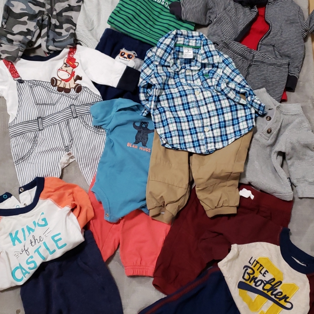 3 month boy clothes bundle like new